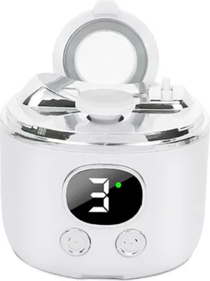 Image de INF Coupe-ongles électrique multifonctionnel avec loupe - Modèle 701 amélioré Blanc
