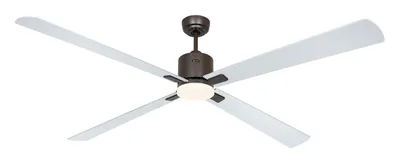 Produktbild von Deckenventilator ECO NEO III 180 Bronze - Wenge/Silber WiFi mit Leuchte