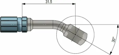 Produktbild von JMP TYP0803 Edelstahlringverbinder 8mm 30