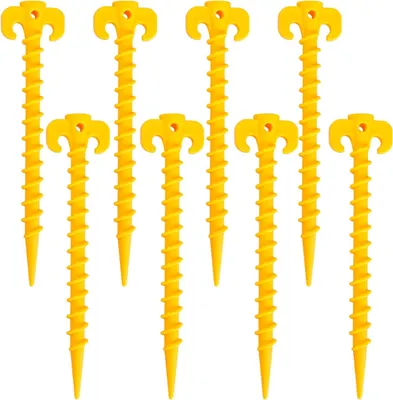 Produktbild von 8 Stück Zeltheringe Sandheringe Tent Pegs Zelthaken Zeltnägel Camping Heringe Zelt Heringe,für Camping, Outdoor, Strand und Wandern