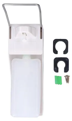 Productafbeelding van Elbow zeepdispenser, 1000 ml, grote inhoud, voor wandmontage, geschikt voor toilet en keuken