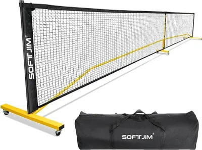 Image de Softjim With Wheels Filet de pickleball Gris  Gris Taille unique