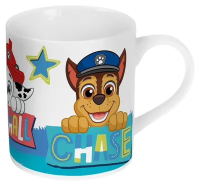 Produktbild von Zauberbecher PAW PATROL 230ml weiß/mehrfarbig Ø90x85mm farbwechselnd