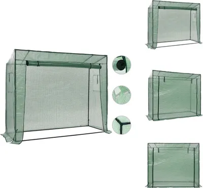 Produktbild von vidaXL Begehbares Gewächshaus 200 x 80 x 173 cm -  Gewächshäuser