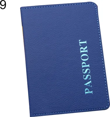 Produktbild von Fashion Kunstleder Passport Kreditkartenhülle Halter Reiseschutz Gelb
