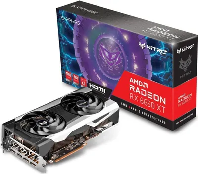 Obrázok produktu pre Sapphire NITRO+ AMD RX 6650 XT GAMING OC - 8.192 MB