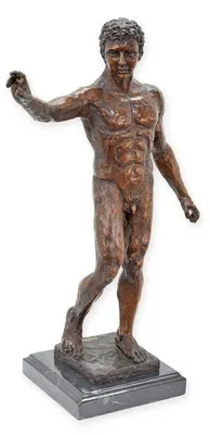 Produktbild von Bronzestatue von David, Höhe 39 cm