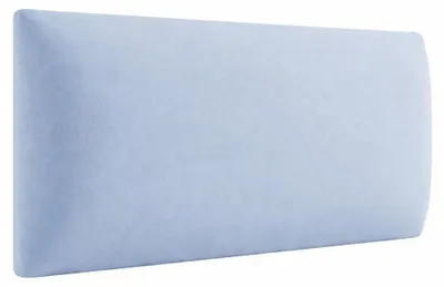 Produktbild von Polsterpaneel - Wandkissen 40x30cm - Wandpolster - Bettkopfteil - Wandpaneel 3D Hellblau