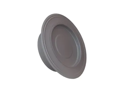 Obrázek produktu pro ŽEMINI, růžice kouřovodu s víčkem, průměr 120 mm, antracit