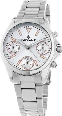 A studio shot of a Radiant brand watch on a white background.