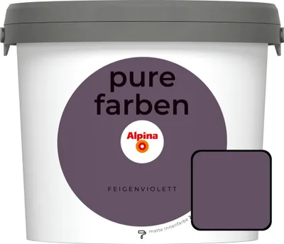 Produktbild von Alpina Pure Farben Wandfarbe feigenviolett 2,5 L
