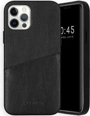 Produktbild von Selencia Vayu -Backcover iPhone 12 (Pro) - Schwarz