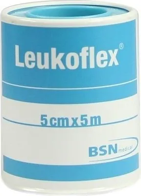 Produktbild von Leukoflex Verbandpfl.5 cmx5 m 1 St