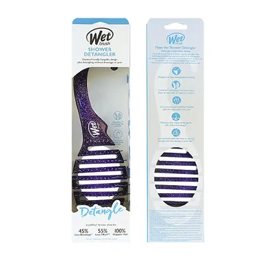 Immagine prodotto di Wet Brush - Shower Detangler Purple Glitter