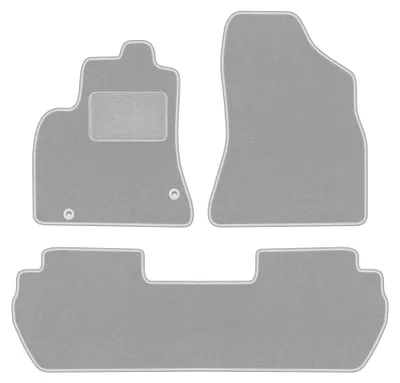 Immagine prodotto di Tappetini in moquette per Citroen Berlingo II 2008-2018 (multispazio) – set 4 pezzi, grigi, su misura – Wielganizator OSLO