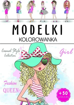 Produktbild von Modelki kolorowanka - Opracowanie Zbiorowe (Buch auf Polnisch)