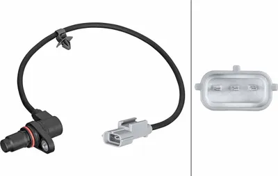 Obrázok produktu pre Impulzný generátor kľukového hriadeľa Hallov senzor 3-pólový HELLA pre HYUNDAI i10