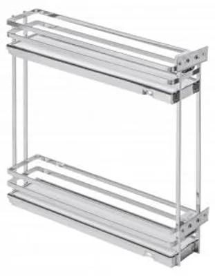 Produktbild von GTV MOVIXPRO Küchenkorb 200mm Chrom mit Antirutschmatte