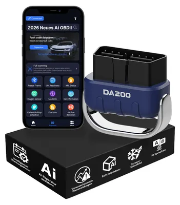 Produktbild von KI OBD2 Scanner – Intelligentes Diagnosegerät - Chatbot, App & PDF-Berichten