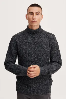 Produktbild von CASUAL FRIDAY CFKarl Herren Rollkragenpullover Pullover Strickpullover Grobstrick Rollkragen Zopfstrick