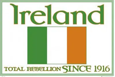 Produktbild von Fußball - Poster - Ireland 1916