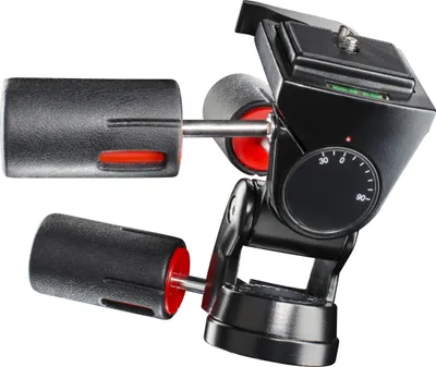 Produktbild von Walimex FT-010H Profi 3 Wege Neiger - 190 x 160 x 135 mm - max. Last 5 kg - 1/4" und 3/8" Anschluss - 3D Stativneiger inkl. Schnellwechselplatte - 3-Way-Pan für Fotografie und Videografie