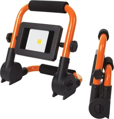 Produktbild von Perel Tragbare LED-Arbeitsleuchte 10 W 1000 Lumen 4000 K Neutralweiß IP64 Arbeitslicht mit