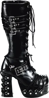 Obrázek produktu pro CHARADE-206 Dámské boty DemoniaCult, černé EU 42, US 12