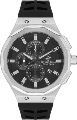 Produktbild von Herrenuhr BEVERLY HILLS BP3535X.351 in Schwarz, ein modisches Geschenk.