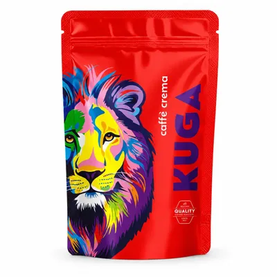 Immagine prodotto di KUGA Caffè Crema in grani 1 kg, tostatura belga, 50% Arabica & 50% Robusta, delicato, cremoso, per macchina automatica & espresso