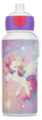 Produktbild von Mepal - Trinkflasche Pop-up Campus - 400 ml - Unicorn Glow