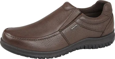 Immagine prodotto di IMAC - Scarpe da uomo in pelle martellata DF2001 (43,5 EU) (Marrone)