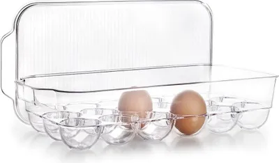 Image de Ibili Boîte à œufs 18 œufs Transparent Transparent One Size