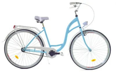 Zdjęcie produktu dla Rower Dallas City 28" 1spd - niebieski z białym