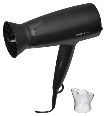 Produktbild von Philips | Haartrockner | BHD308/10 3000er Serie | 1600 W | Anzahl der Temperatureinstellungen | Schwarz