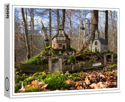 Produktbild von raxxa Premium-Puzzle "Traumwelten - 3-Türmeweg", 1000 Teile