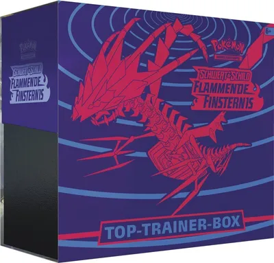 Produktbild von Schwert & Schild Flammende Finsternis - Top Trainer Box - Deutsch