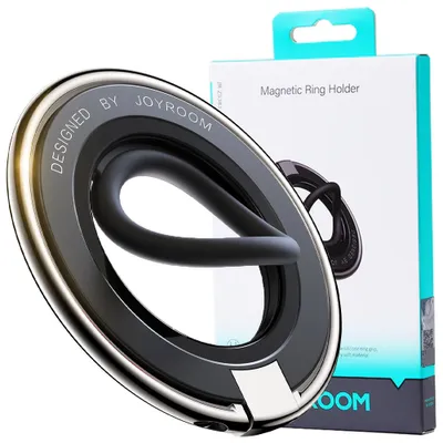 Produktbild von JOYROOM Magnetic Metal Ring Joyroom JR-ZS383, Universal, Black