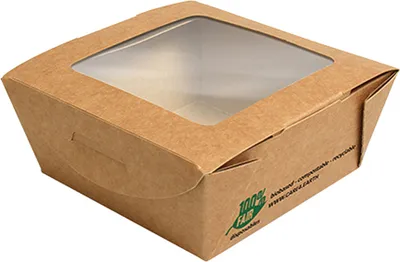 Produktbild von Papstar 87252, Karton, Polylactid (PLA), Braun, 1 l, 195 mm, 150 mm