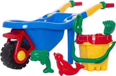 Produktbild von Schubkarre mit Schlossgarnitur 6el MIX
