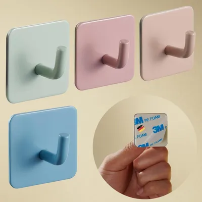 Produktbild von DEKAZIA® 4 Kleiderhaken Kinder bunt | Garderobenhaken Kinder Kindergarderobe Haken Kindergarderobe Haken Wandhaken Kinder Kleiderhaken Kinderzimmer Kl