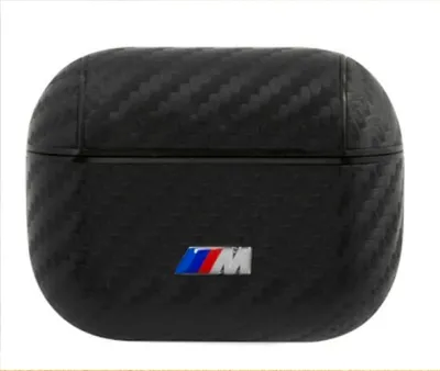 Produktbild von BMW Box für AirPods Pro PolyurethanCarbon Collection mit Logo