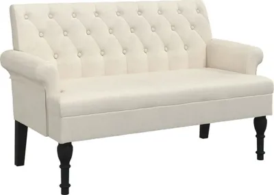 Panca Con Schienale VidaXL In Similpelle Bianca - 112x65,5x75 Cm, Per Ingresso O Salotto - Foto 4