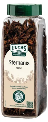 Produktbild von Fuchs Professional Sternanis ganz, 200 g