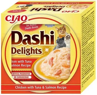 Image de Recette du poulet au thon et au saumon avec les délices d'Inaba Dashi