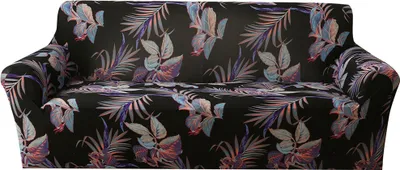 Image de CANDeal Housse de Canapé Stretch - Housse de Canapé Antidérapante, Douce, En Élasthanne, Protection de Meuble Lavable Avec Mousse Antidérapante Et Dessous Élastique (1-Place,Couleur 7)