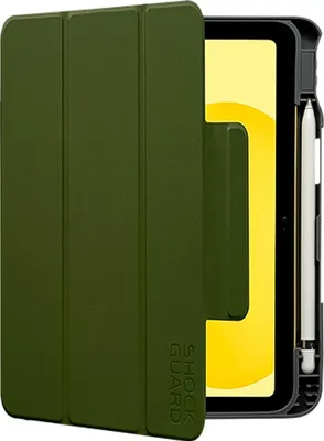 Produktbild von SHOCKGUARD The Ultra Folio Case waldgrün für Apple iPad A16 & iPad 10. Generation