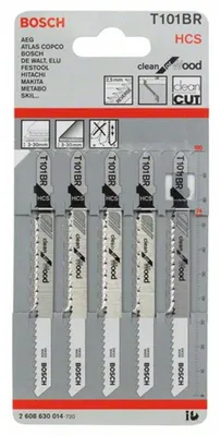 Produktbild von Stichsägeblätter T101Br 5 Stück - B 2608630014