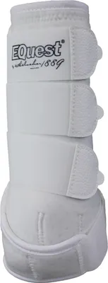 Produktbild von EQuest Fesselkopfgamasche in schwarz und weiß, Farbe:White, Größe:S