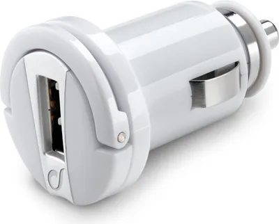 Produktbild von Cellularline USB Car Charger 12W - iPhone, iPad and iPod, Auto, Zigarettenanzünder, 10 V, 2,1 A, Weiß